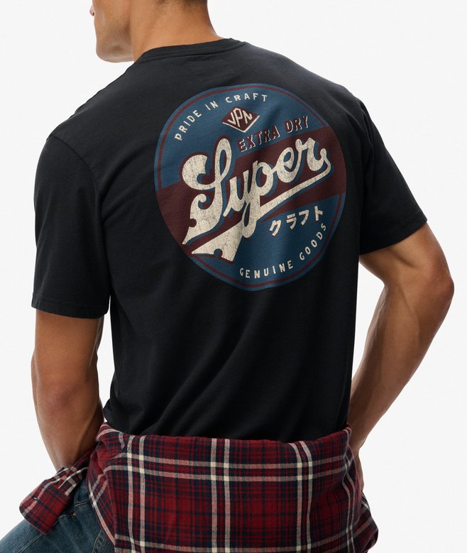 Superdry Tap Room Oversized T-Shirt