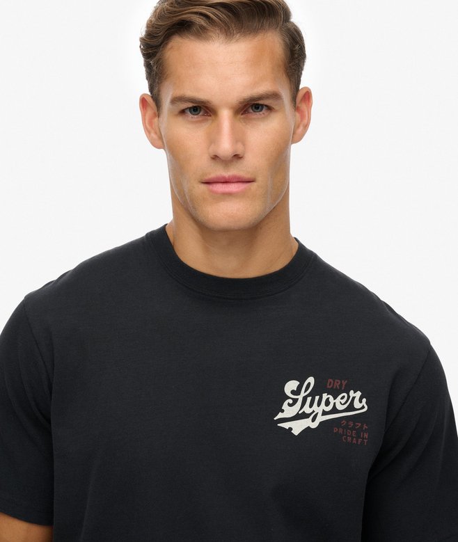 Superdry Tap Room Oversized T-Shirt