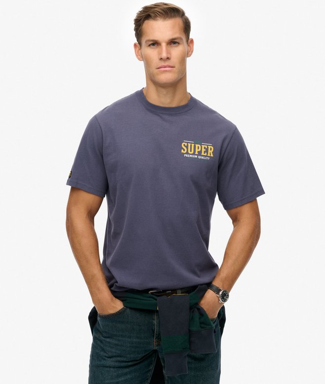 superdry Tap Room Oversized T-Shirt