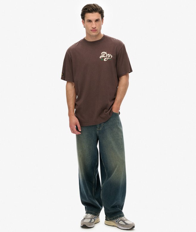 Superdry Tap Room Oversized T-Shirt