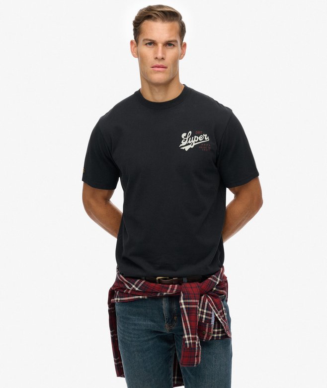 superdry Tap Room Oversized T-Shirt