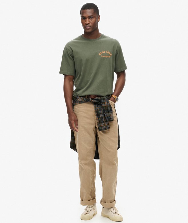 Superdry Tattoo Back Graphic Loose T-Shirt