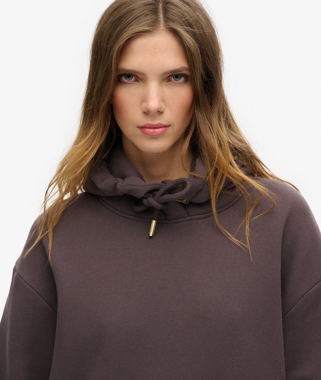 Superdry Tattoo Rhinestone Hooded Dress