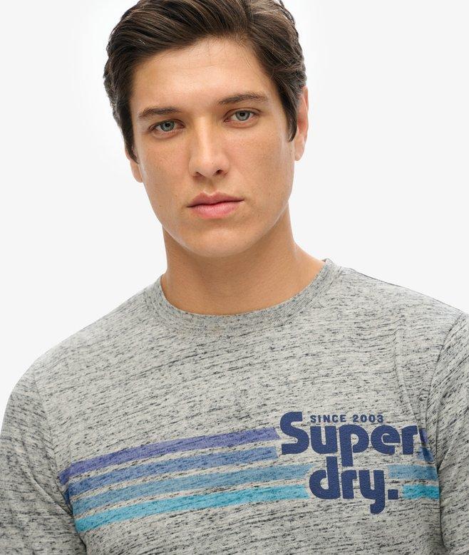 Superdry Terrain Striped Logo T-Shirt