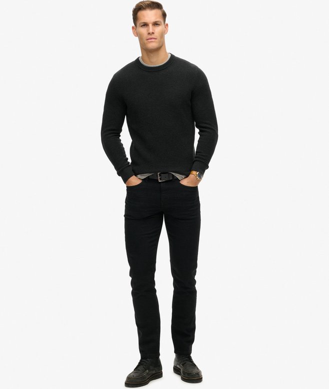 Superdry Textured Crew Knitted Jumper