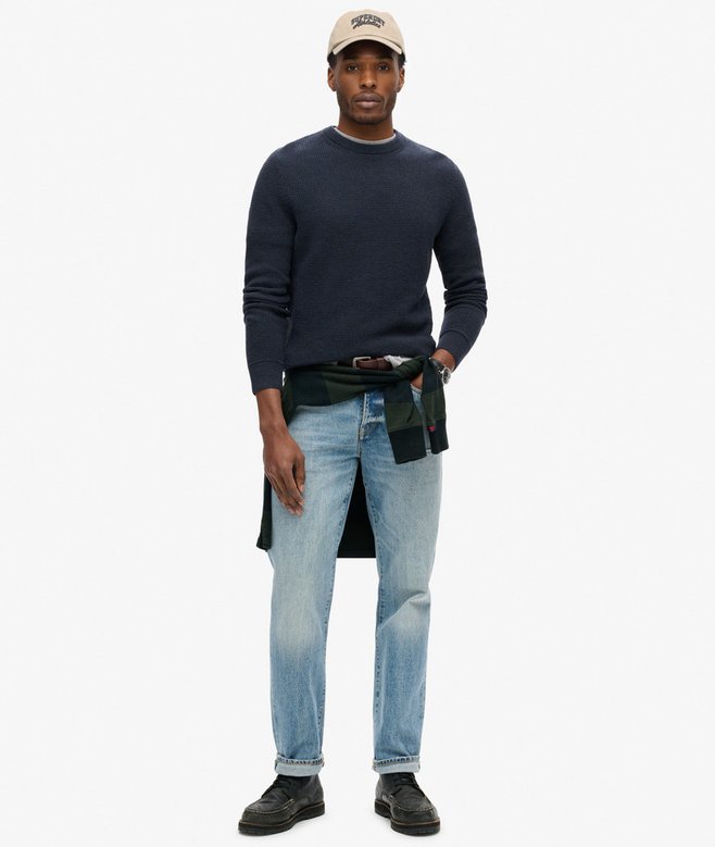 Superdry Textured Crew Knitted Jumper