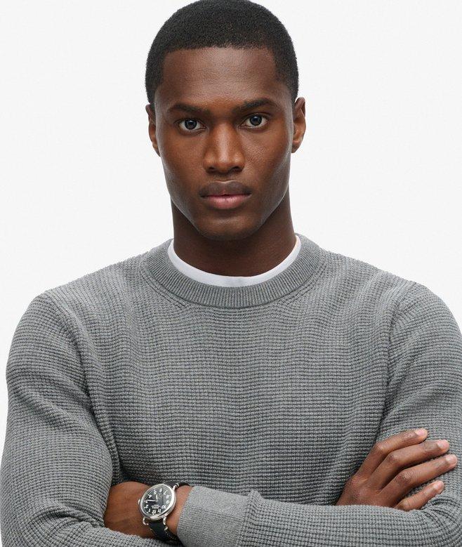 Superdry Textured Crew Knitted Jumper