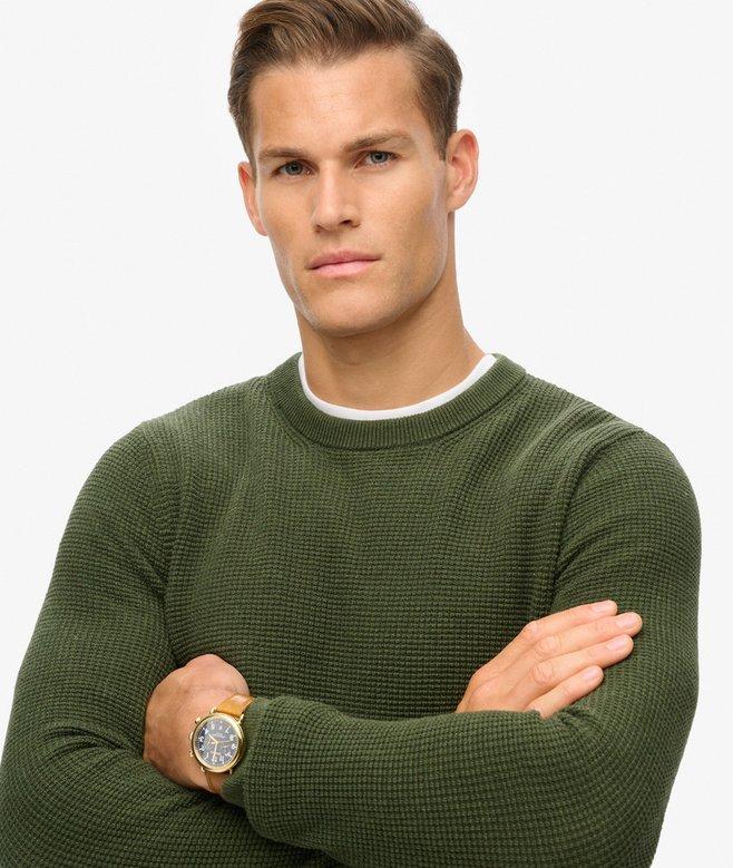 Superdry Textured Crew Knitted Jumper