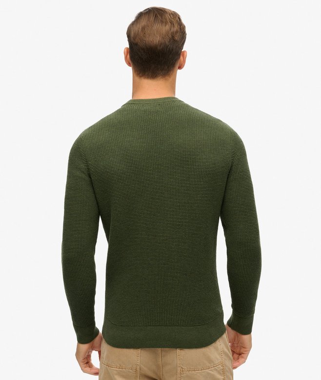 Superdry Textured Crew Knitted Jumper
