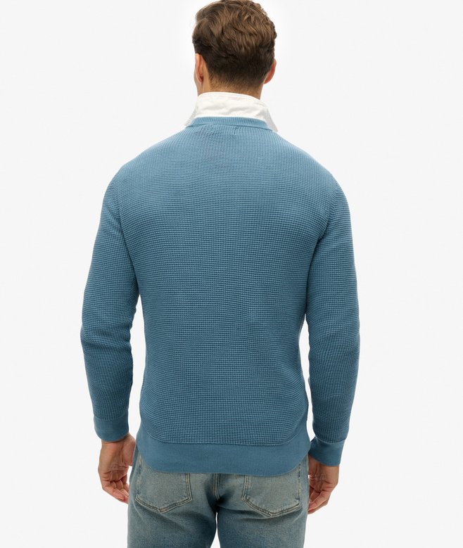 Superdry Textured Crew Knitted Jumper