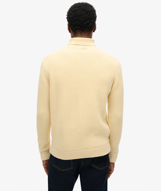 Superdry The Merchant Store - Cable Roll Neck Jumper
