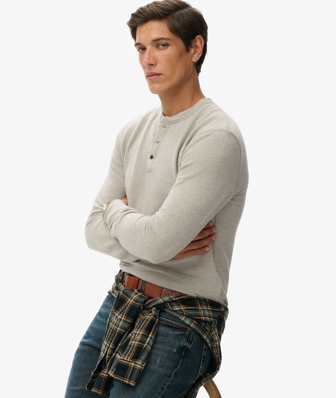 superdry The Merchant Store - Grandad Top