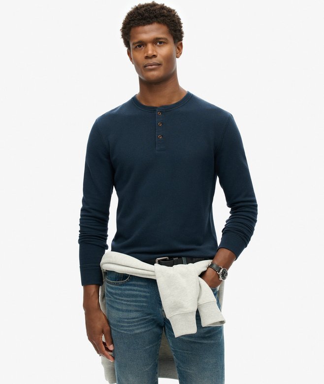 superdry The Merchant Store - Grandad Top