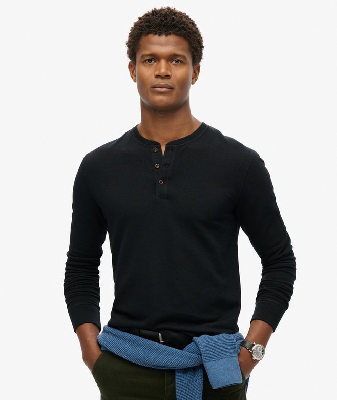 superdry The Merchant Store - Grandad Top