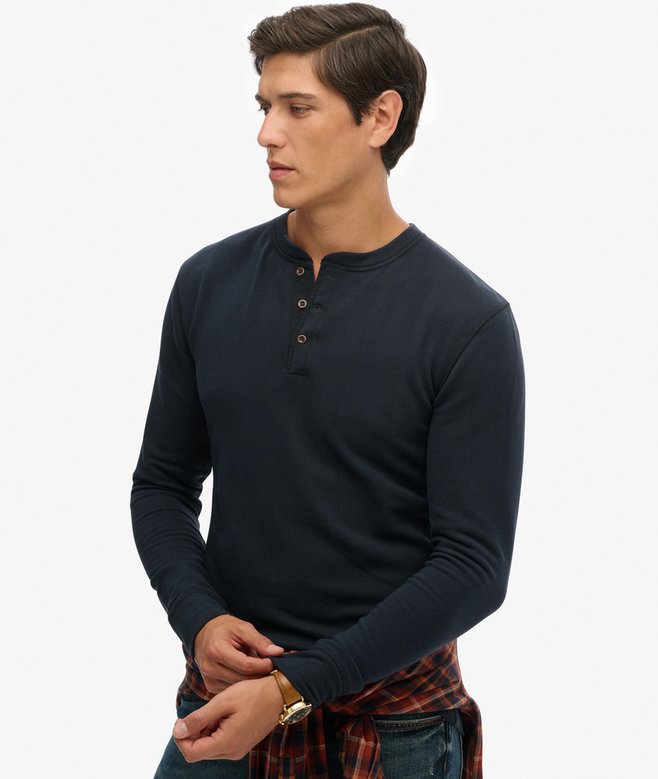 superdry The Merchant Store - Grandad Top