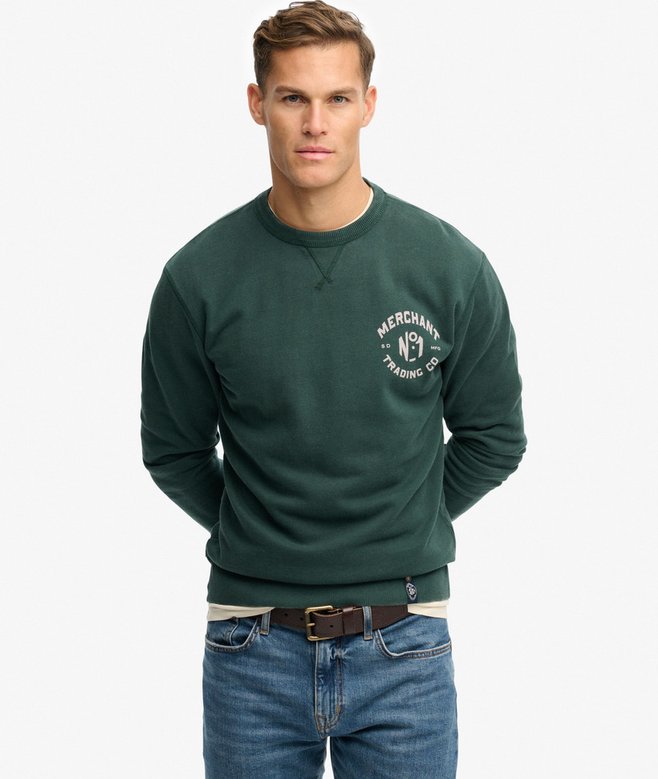 superdry The Merchant Store- Graphic Sweatshirt