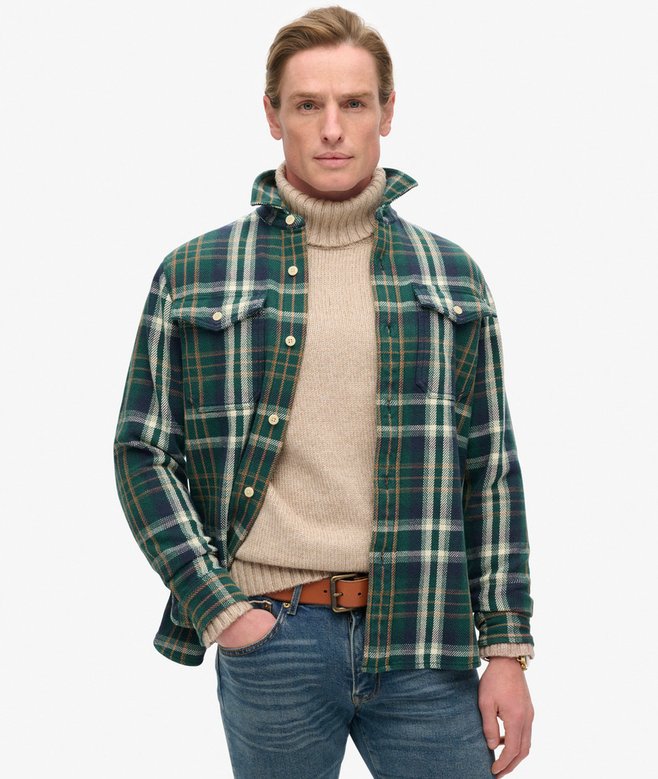 Superdry The Merchant Store - Heavy Checked Shirt