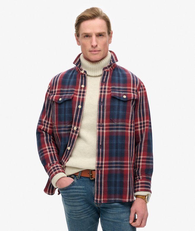 superdry The Merchant Store - Heavy Checked Shirt