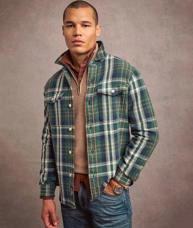 superdry The Merchant Store - Heavy Checked Shirt