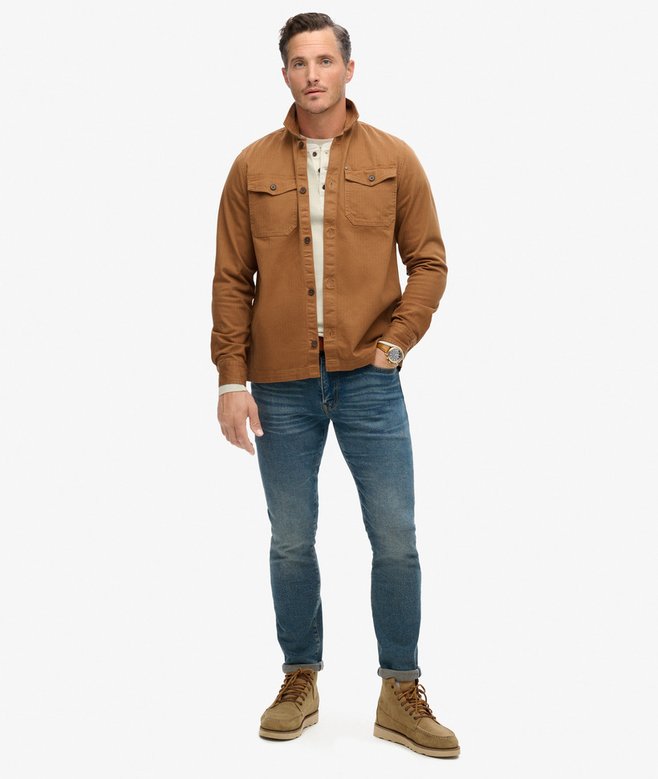 Superdry The Merchant Store - Herringbone Overshirt