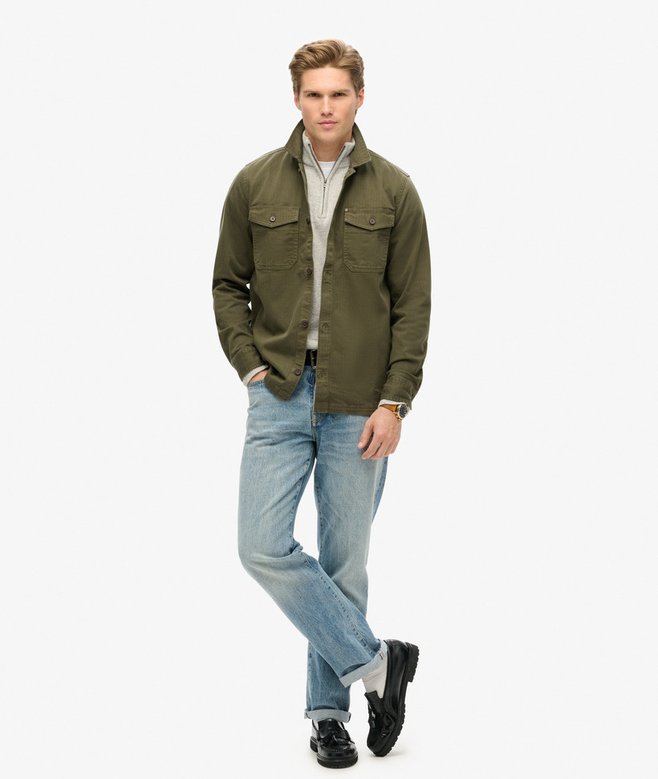 Superdry The Merchant Store - Herringbone Overshirt