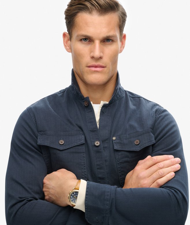 Superdry The Merchant Store - Herringbone Overshirt