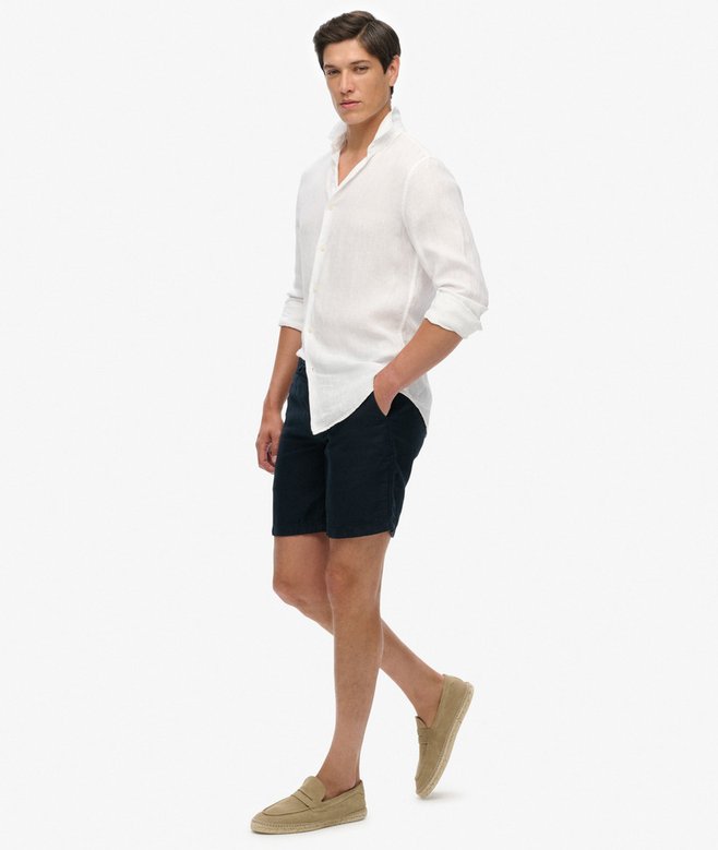 Superdry The Merchant Store- Linen Shorts