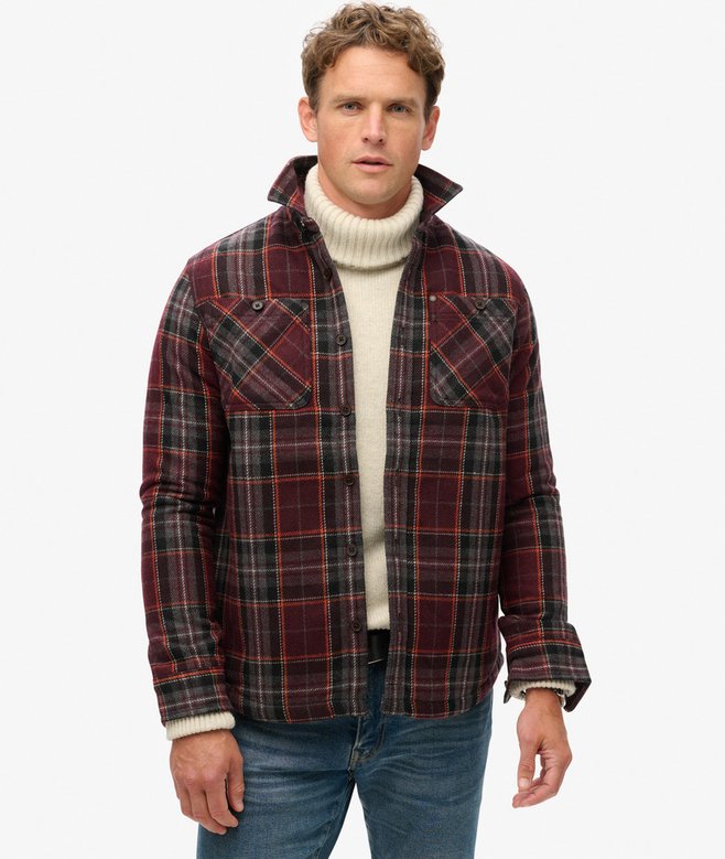 superdry The Merchant Store - Quilted Overshirt