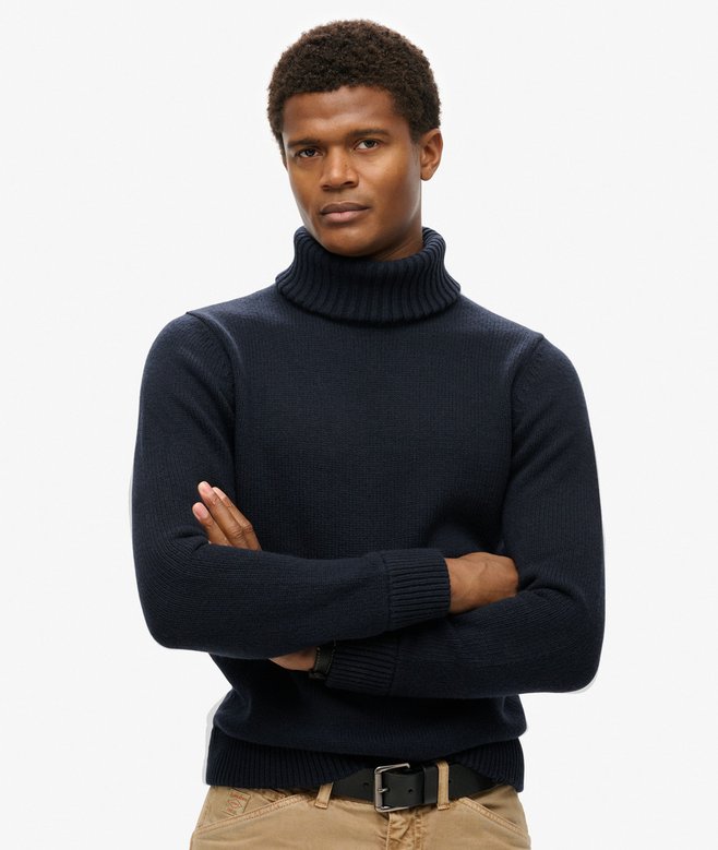 superdry The Merchant Store - Roll Neck Jumper