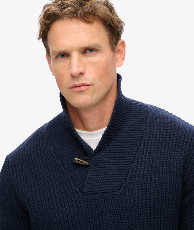 Superdry The Merchant Store - Shawl Neck Jumper