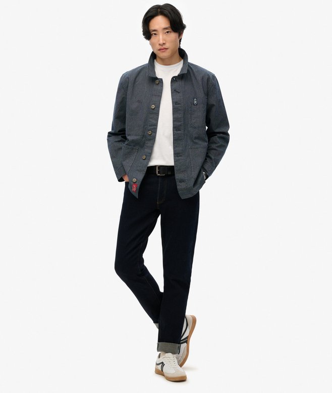 Superdry The Merchant Store - Stripe Worker Jacket