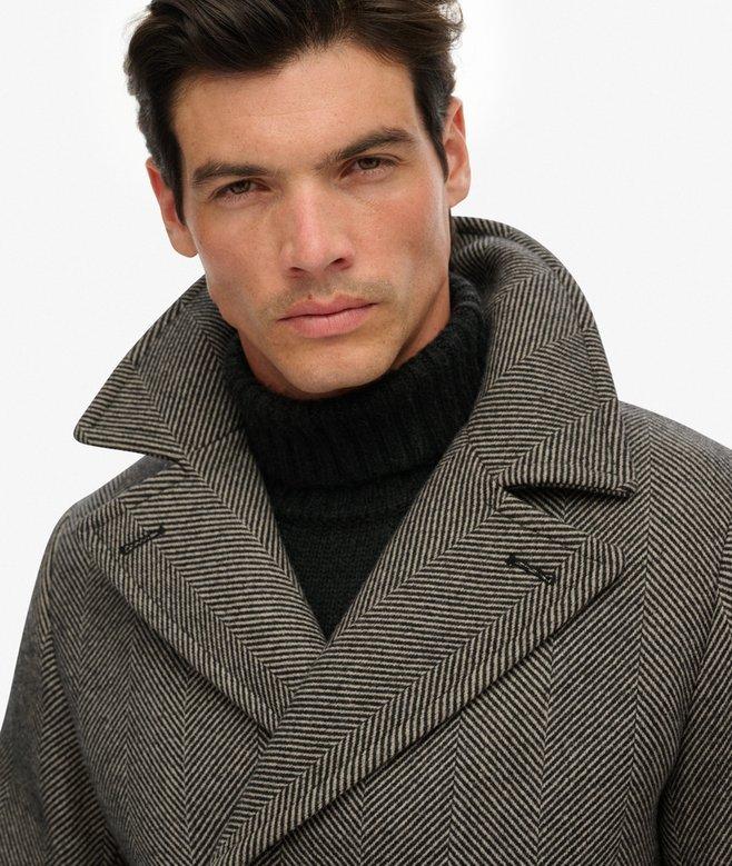 Superdry The Merchant Store - Wool Blend Long Coat