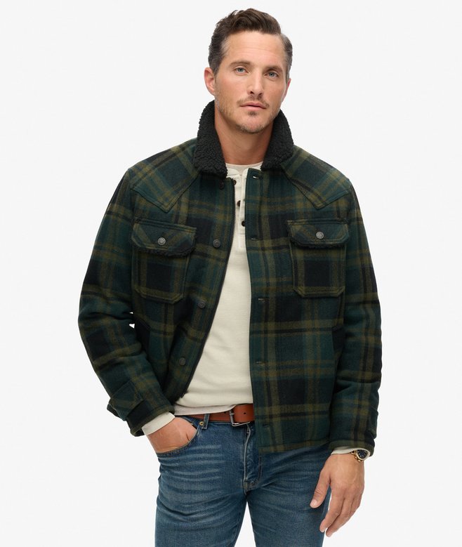 superdry The Merchant Store - Wool Chore Coat