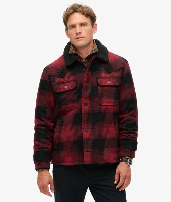superdry The Merchant Store - Wool Chore Coat