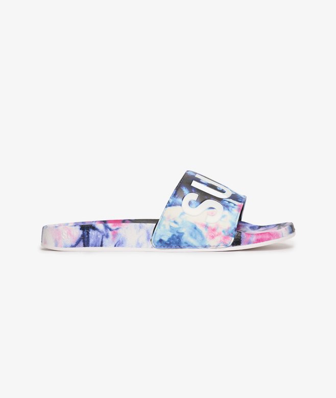 superdry Tie Dye Vegan Sliders