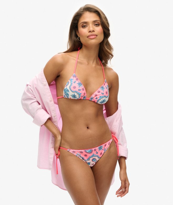 superdry Tie Side Cheeky Bikini Briefs