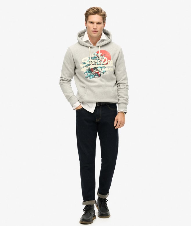 Superdry Tokyo Vintage Logo Graphic Hoodie