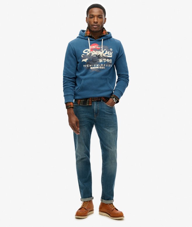 Superdry Tokyo Vintage Logo Graphic Hoodie