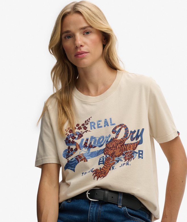 Superdry Tokyo Vintage Logo Relaxed T-Shirt