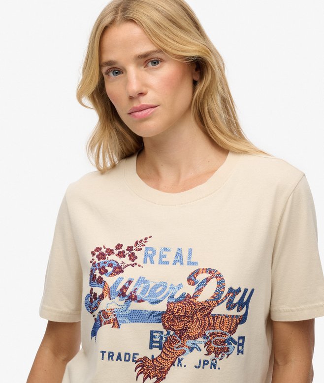 Superdry Tokyo Vintage Logo Relaxed T-Shirt