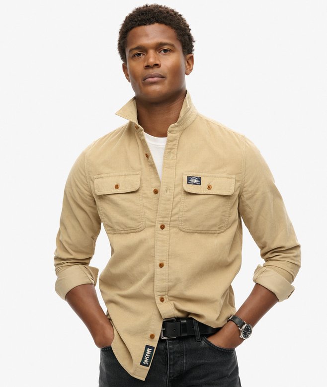 superdry Trailsman Relaxed Fit Corduroy Shirt