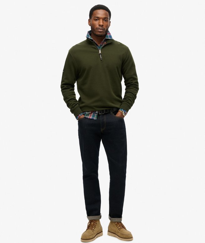 Superdry Utility Logo Half-Zip Sweatshirt