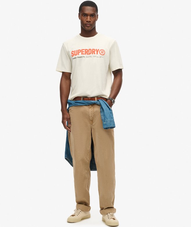 Superdry Utility Sport Logo Loose T-Shirt