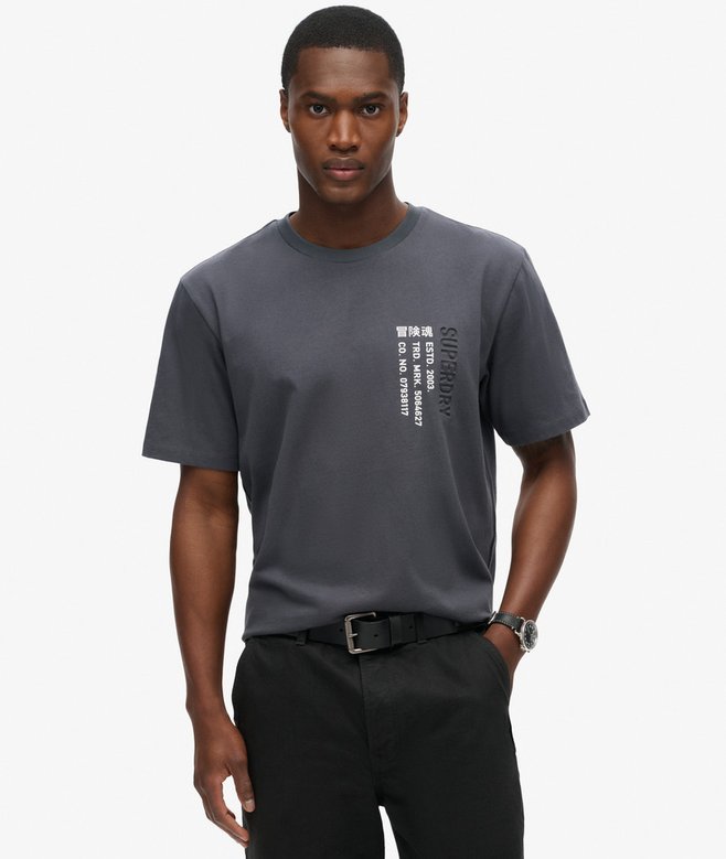 superdry Utility Sport Logo Loose T-Shirt