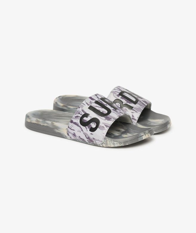 Superdry Vegan Camo Pool Sliders