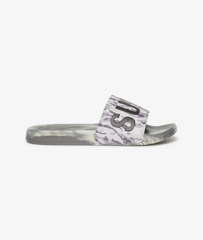 superdry Vegan Camo Pool Sliders