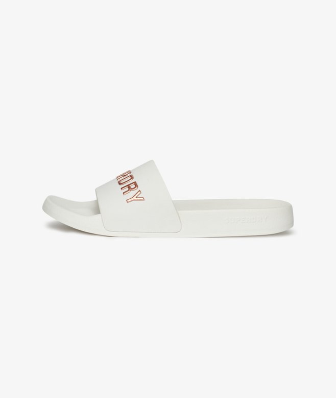 Superdry Vegan Logo Pool Sliders
