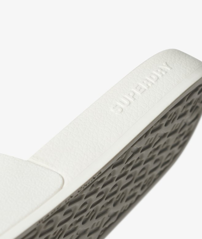 Superdry Vegan Logo Pool Sliders