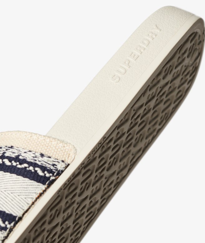 Superdry Vegan Webbing Pool Sliders