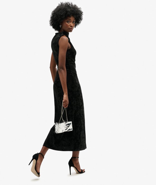 Superdry Velvet Maxi Dress